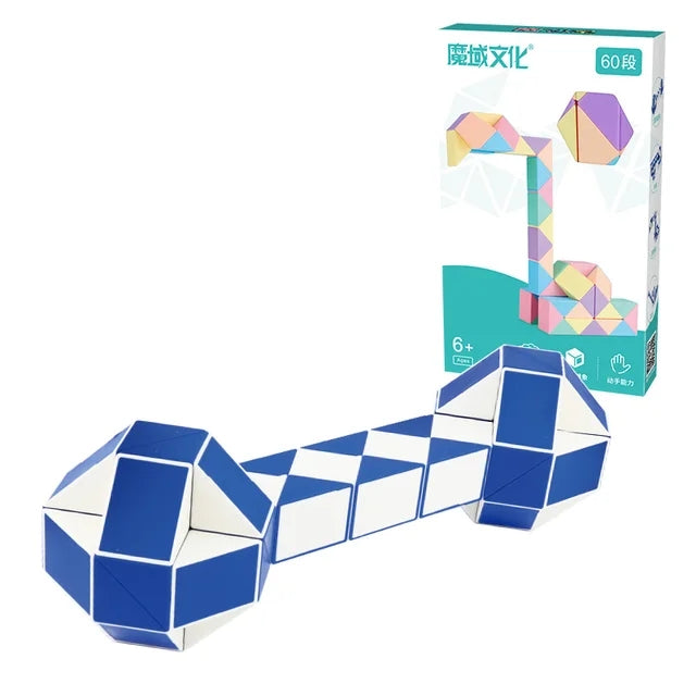 Ekstra lang pusleslange, Magic Snake Cube